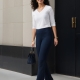 Women Ultimate Straight Pants -Lite Regular Trousers